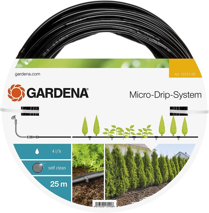 Actual product image Gardena MDS drip pipe above ground (Drip hose + drip tube)