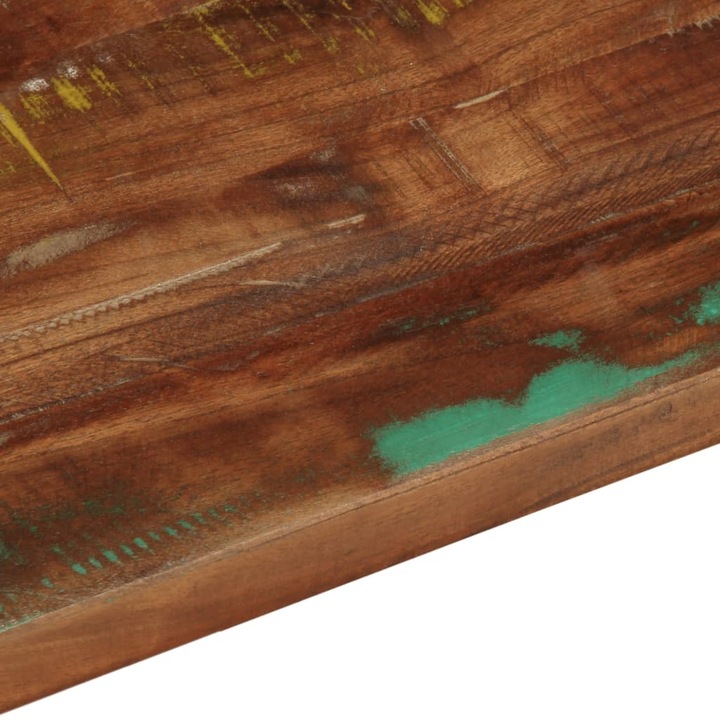 Immagine prodotto VidaXL Piano del tavolo Tavolo da pranzo in legno tavolo da caffè 100x60x1.5cm in legno massiccio di (100 x 60 x 1,5 cm)