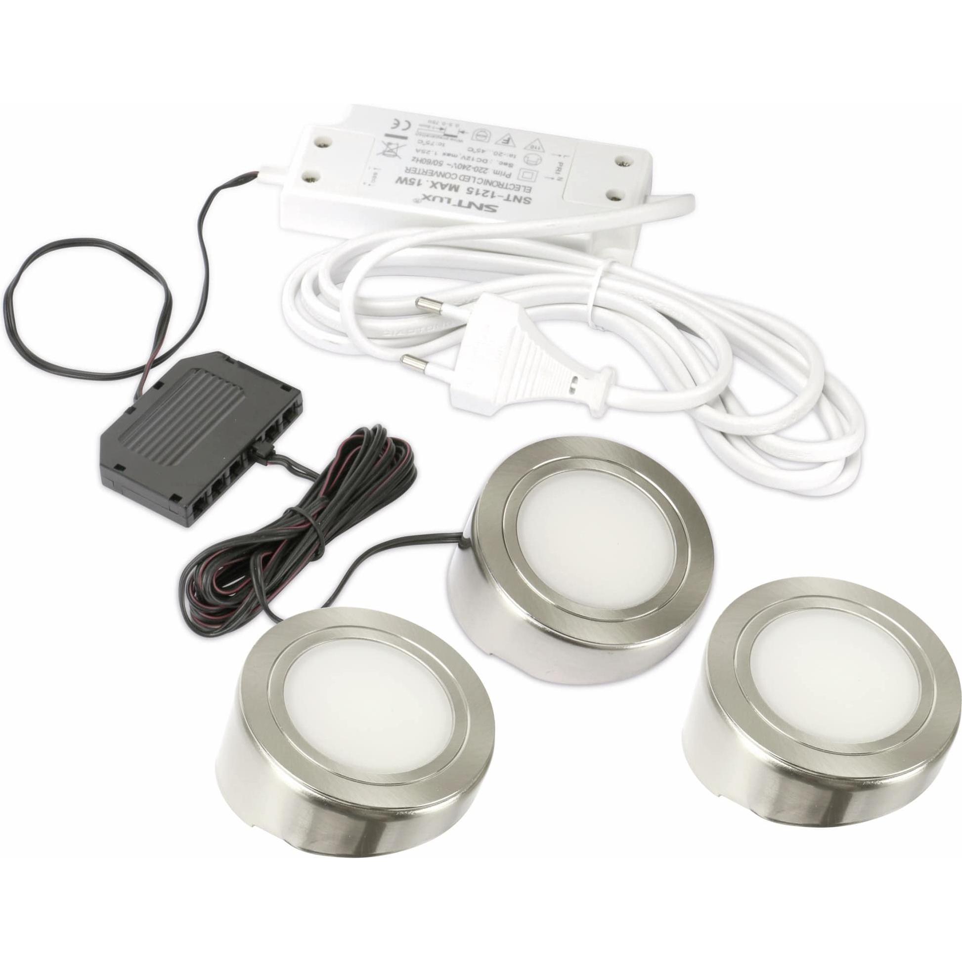 Thumbnail - DayLite, Wandleuchte + Deckenleuchte, LED-Aufbauleuchtenset LAS-3-15/250KW, 3,6 W, 250 lm (250 lm)