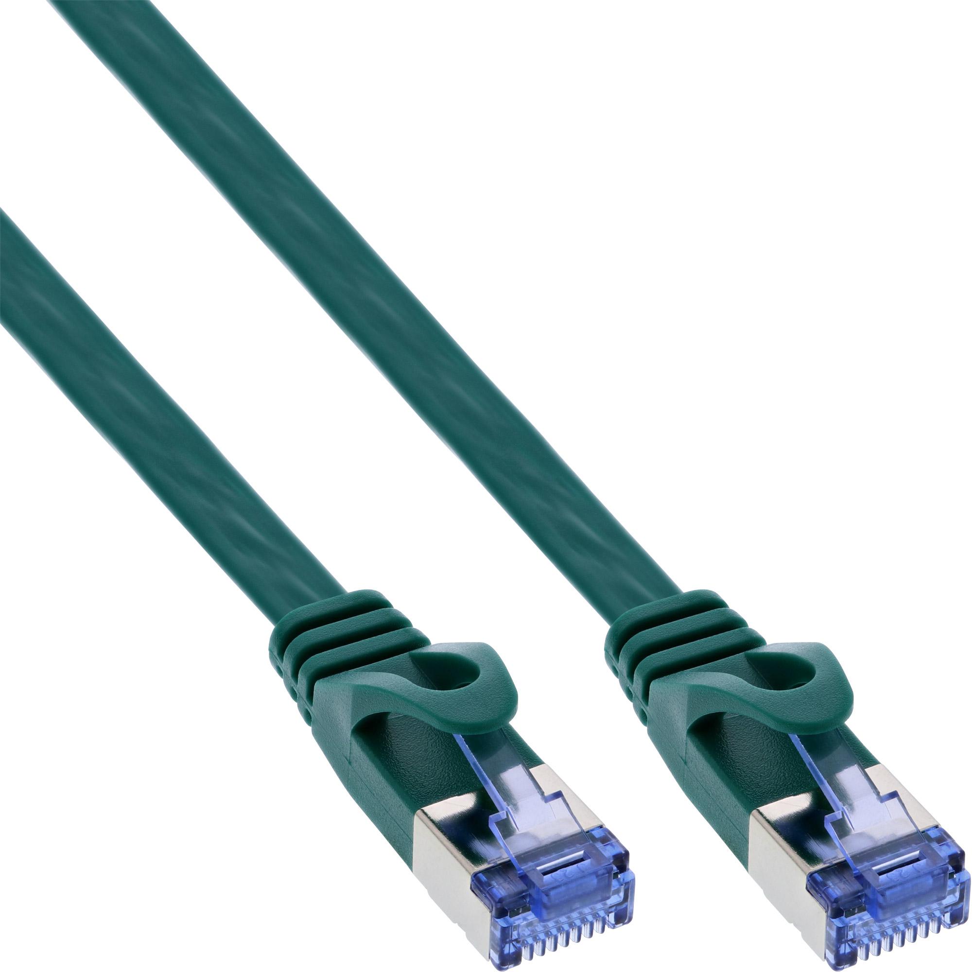 InLine Patch-Kabel RJ-45 (M) bis RJ-45 (M) (U/FTP, PiMF, CAT6a, 1 m), Netzwerkkabel