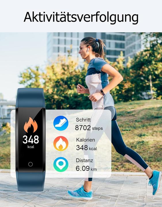 Produktbild GRV Schrittzähler Fitnessuhr ohne Handy-Anbindung
