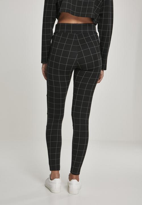 Actual product image Urban Classics Ladies Check High Waist Leggings (5XL)