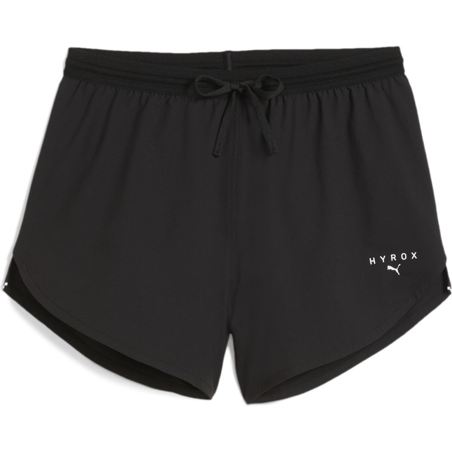 Puma, Damen, Sporthose, W x HYROX Ultraweave Velocity 4" Short (XL), Schwarz, XL