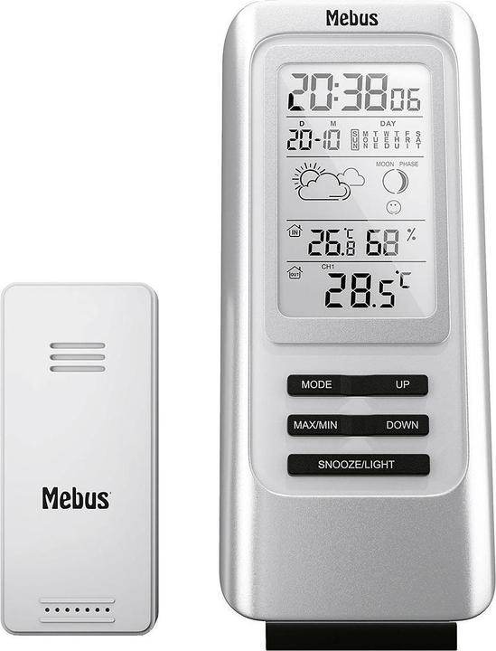 Mebus MEB Radio Weatherstat.17x7,4x7cm