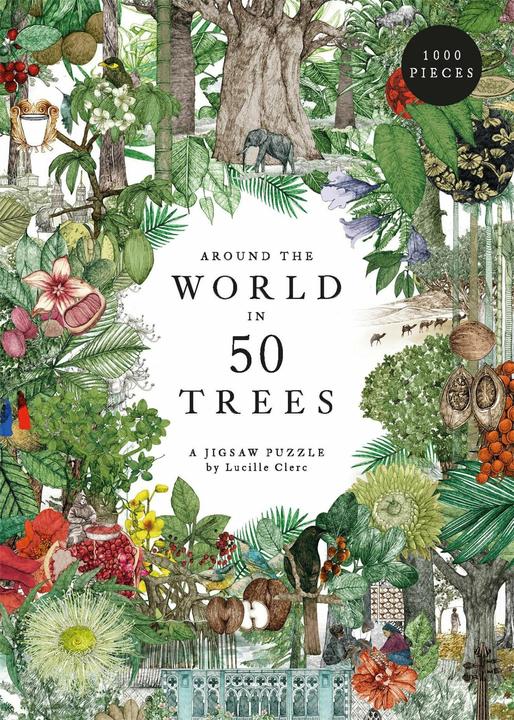 Produktbild Around the World in 50 Trees (1000 Teile)