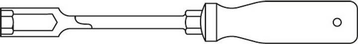 Produktbild Gedore 2133 11 Steckschlüssel mit 3K-Griff 6-kant 11 mmt (11 mm)