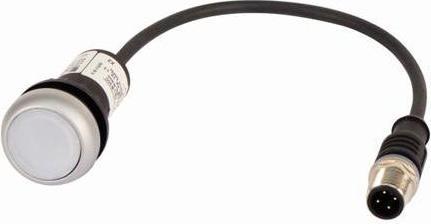 Produktbild Eaton Ill pushbutton White 1NC cable 0.5m M12A