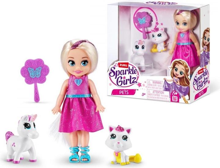 BigBuy Fun Poupée Sparkle Girlz 12 cm Licorne Fée Galaxus