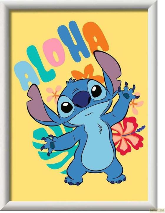 Actual product image Ravensburger Painting by numbers - Disney Stitch