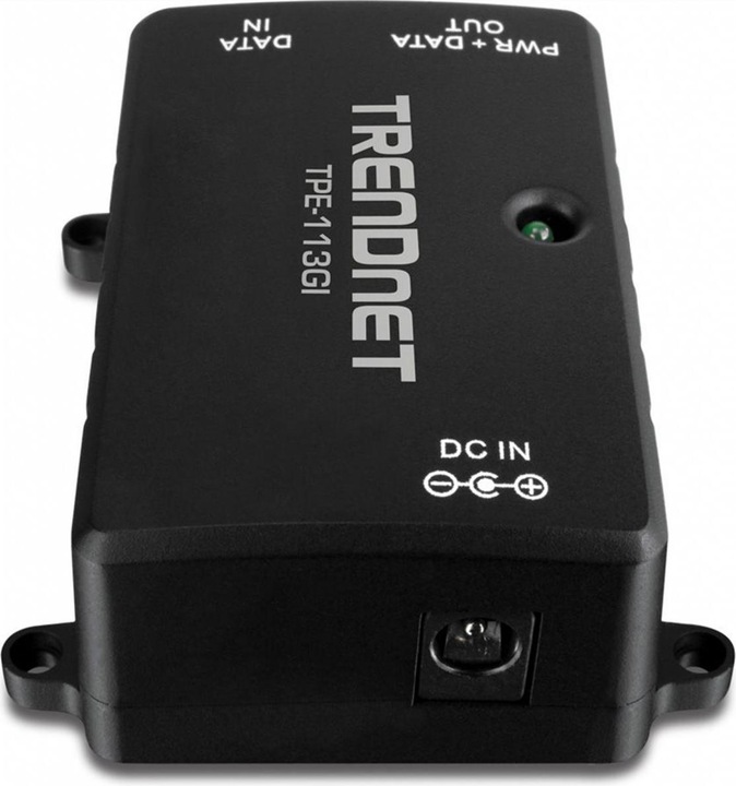 Actual product image Trendnet Tpe-113gi (802.3af (PoE), 802.3at (PoE+), 15.40 W)