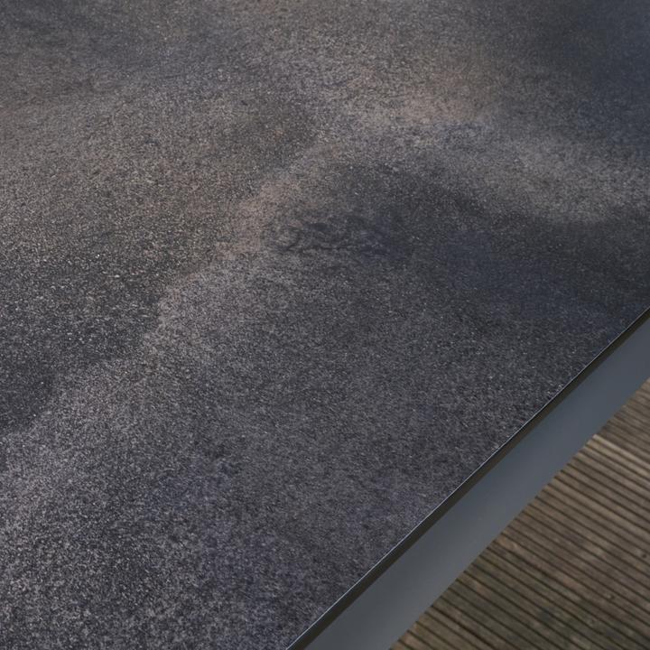 Produktbild Siena Garden Sincro Ausziehtisch 200/260x100cm matt anthrazit / HPL titan (200 x 100 x 77 cm)