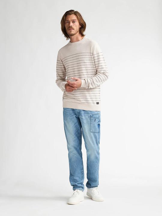 Actual product image Petrol Feinstrickpullover mit Rundhalsausschnitt (XL)