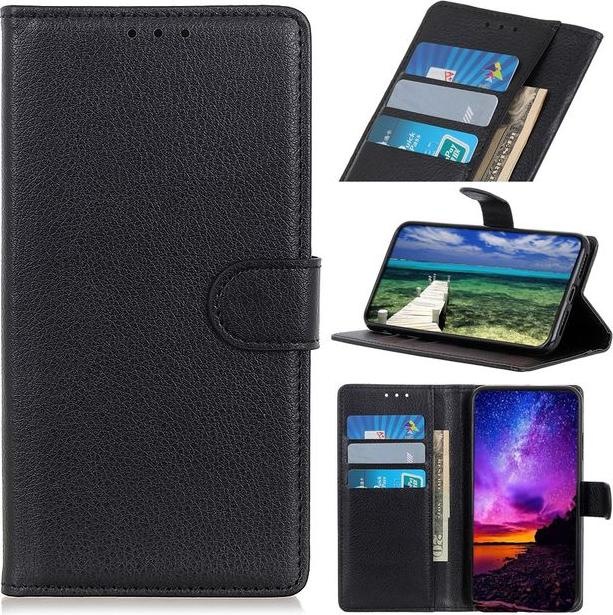 Produktbild MU Classic Litchi Leder Bookcover Series (Samsung Galaxy A03s)