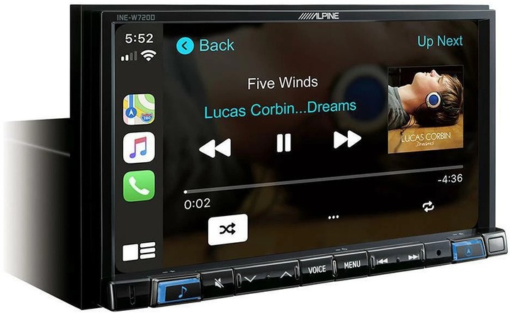Actual product image Alpine INE-W720D (Android car, Apple Carplay)