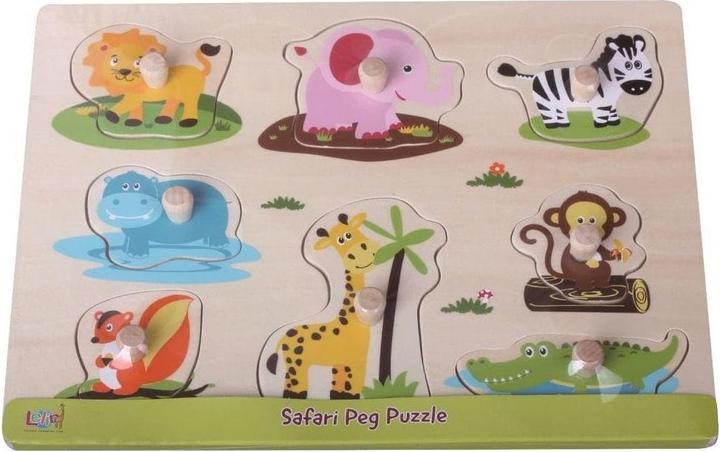 Immagine prodotto Spielba Puzzle animali selvatici con Griffli (8 pezzi)