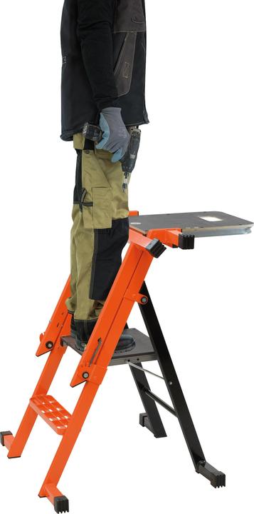 Actual product image Peddinghaus 4 in 1 Multi X universal ladder / step platform (Scaffolding, 18 cm)