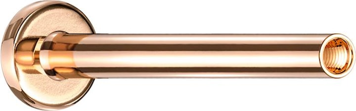Produktbild Star Piercing Micro Labret-Stab mit 0.8 mm Innengewinde rosegold (Chirurgenstahl 316L)