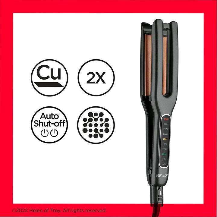 Immagine prodotto Revlon Piastra per capelli doppia RVST2204E (Piastra per capelli)