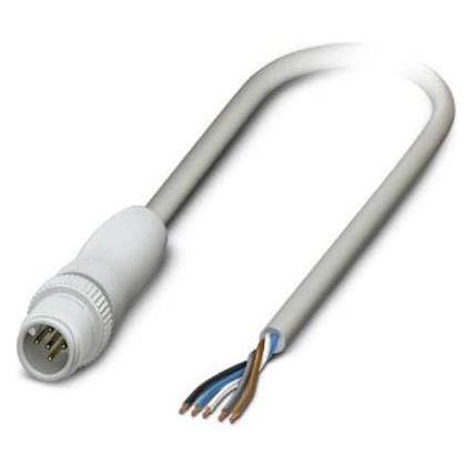 Phoenix Contact Sensor-/Aktor-Kabel, Elektronikkabel + Stecker, Grau