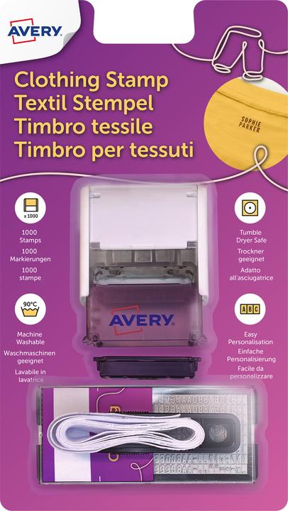 Image du produit Avery Textilstamp