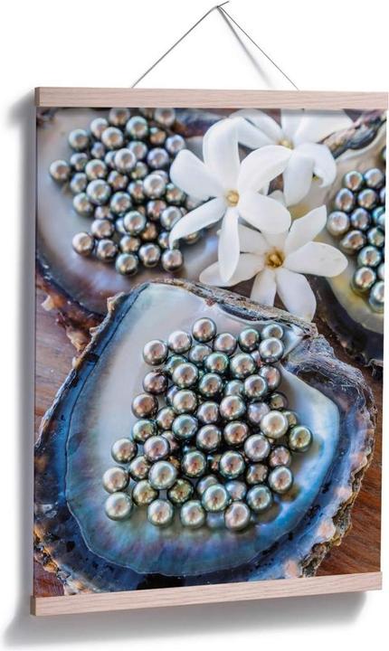 Actual product image Trenddeko Tahitian black pearls (30 x 40 cm)