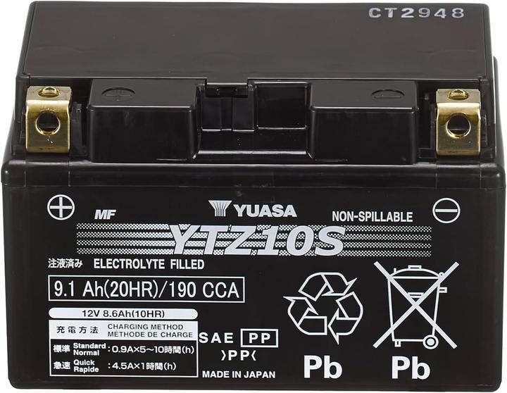 Produktbild Yuasa YTZ10S (12 V, 8.60 Ah, 190 A)