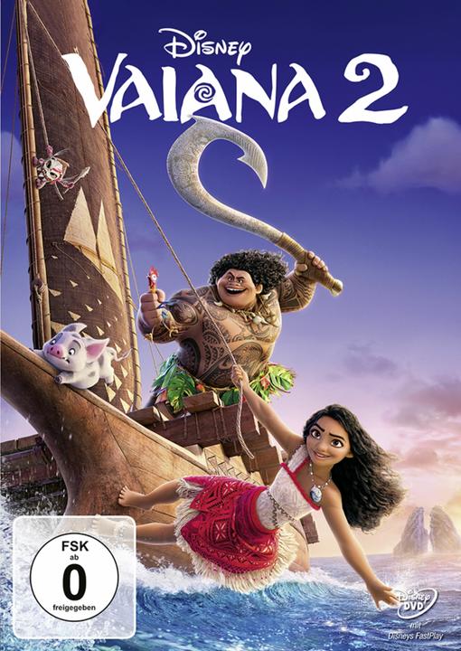 Disney Interactive Studios Vaiana 2 (DVD, 2025, Deutsch, Englisch, Italienisch)