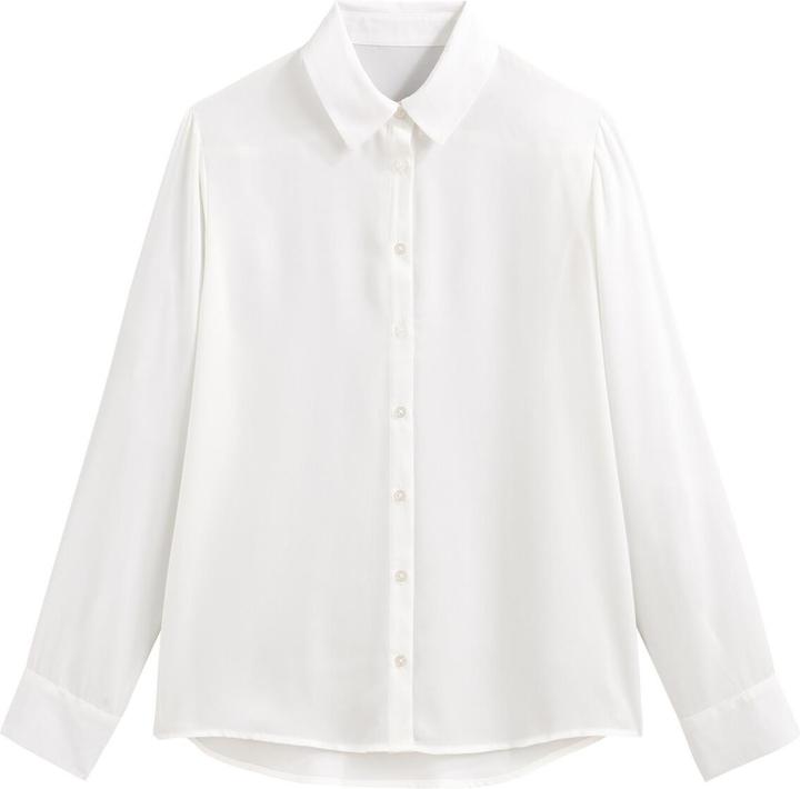 Actual product image La Redoute Collections Blouse with long sleeves (40)