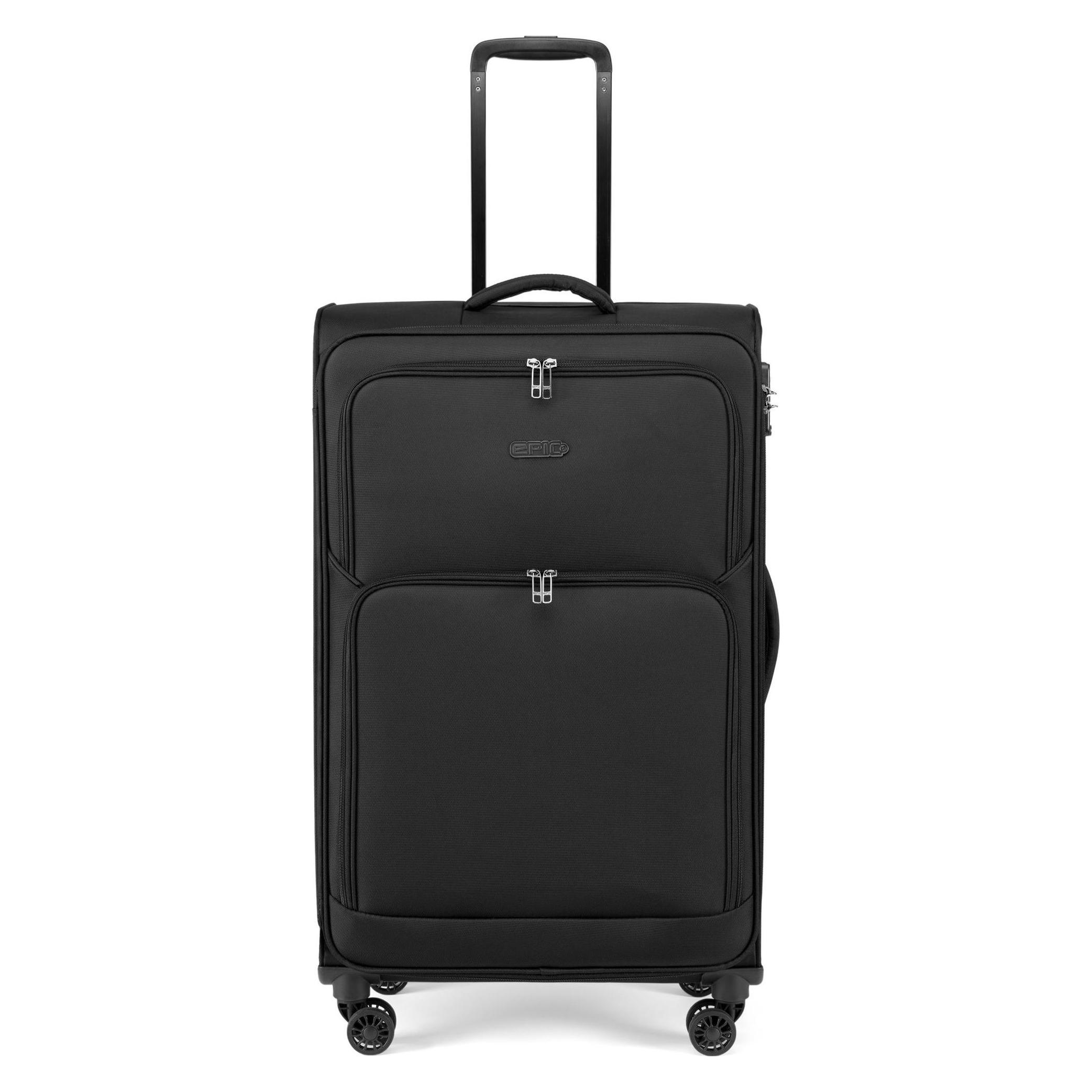 Epic, Koffer, Dynamo 4 Rollen Trolley 75 Cm, Schwarz, (96 l)