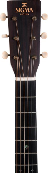 Actual product image Sigma Guitars S000M-15E electric-acoustic westerngitaar met gigbag (Electric guitar, Bone (saddle material))