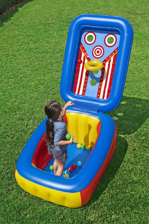 Actual product image Bolz Flip 'n Toss Multi-Use Ball Pit with 25 Play Balls