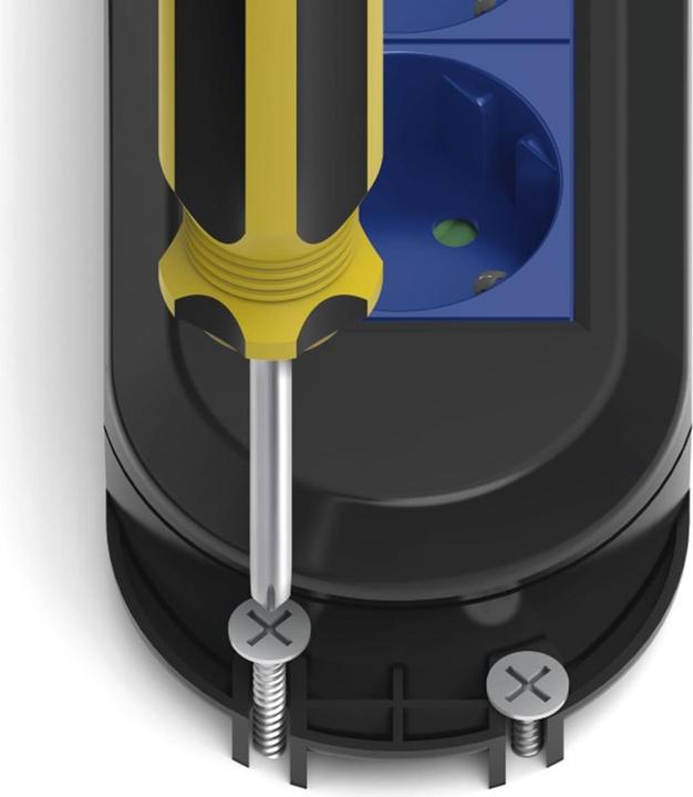 Produktbild Hama 00223043 Intelligente Steckerleiste 3 AC-Ausgänge 1,5 m (3x, CEE 7/3, 1.50 m)