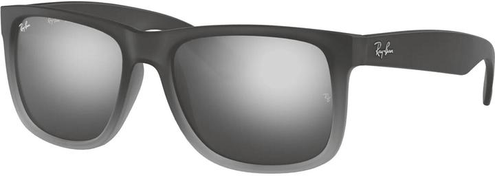 Rubber grey, Silver Mirror Gradient