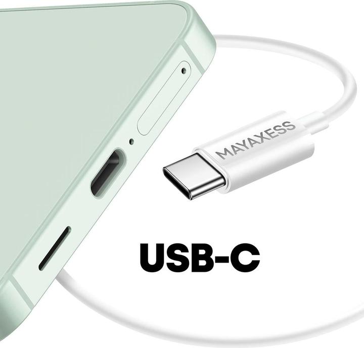 Produktbild Mayaxess USB-C Kopfhörer Galaxy S25 Plus (Kabelgebunden)