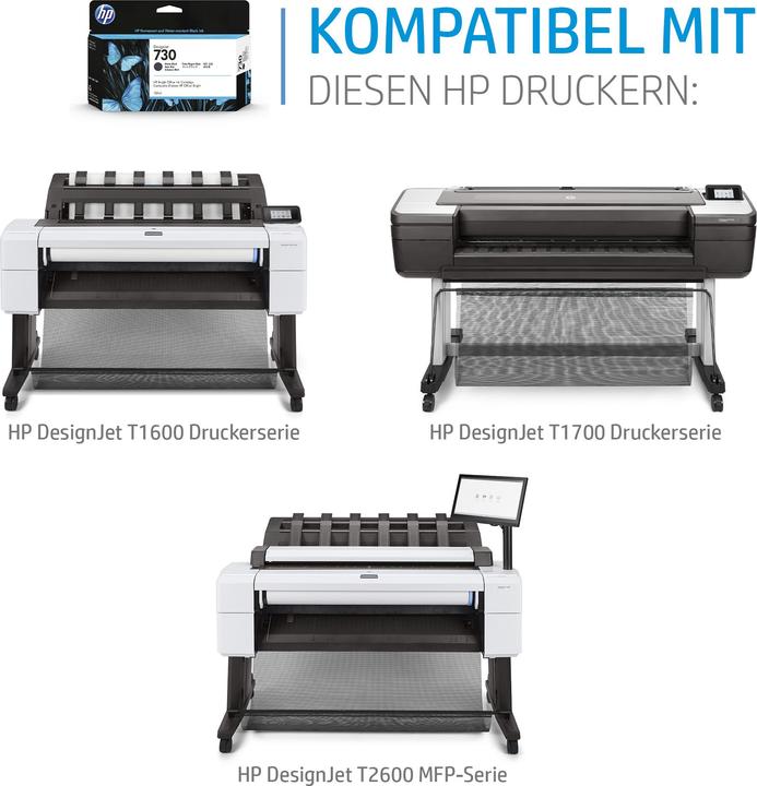 Immagine prodotto HP Cartuccia d'inchiostro 730 (MBK)