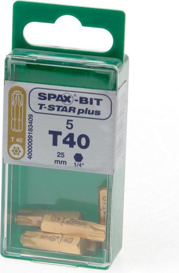 Produktbild Spax BIT T-STAR PLUS T40 25mm S (T 40)
