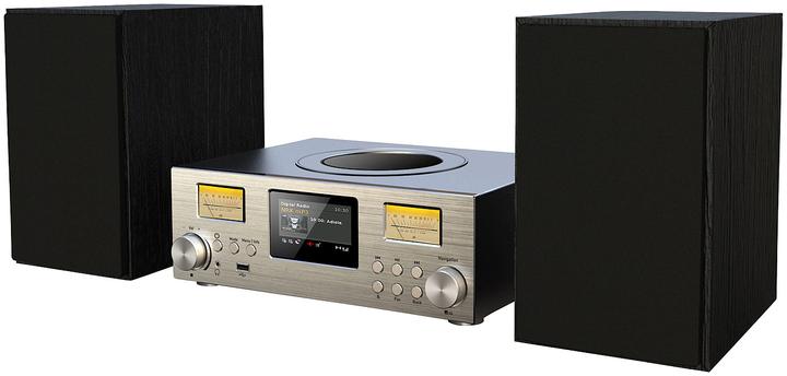 Produktbild VR-Radio Micro-Stereoanlage: Webradio (WLAN, 2x 60 W)