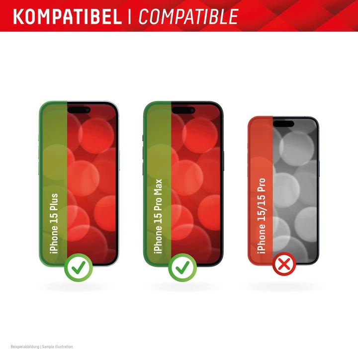 Produktbild Displex Smart Glass (1 Stück, Apple iPhone 15 Plus, Apple iPhone 15 Pro Max)