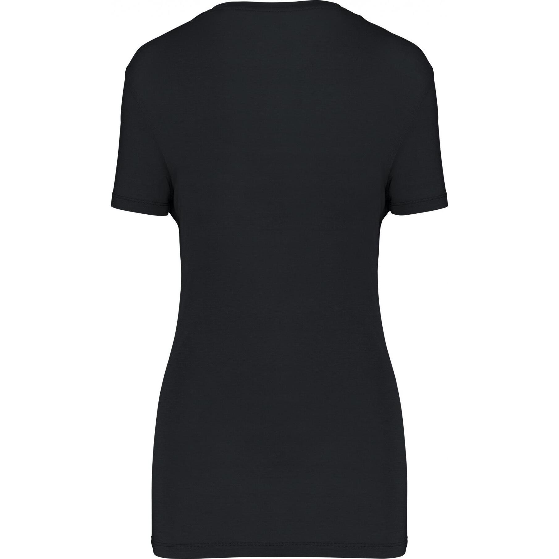 Thumbnail - Kariban, Damen, Shirt, Lyocell Tencel™, Schwarz, (L)