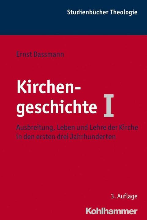 Produktbild Kirchengeschichte 1 (Deutsch, Ernst Dassmann, 2012)