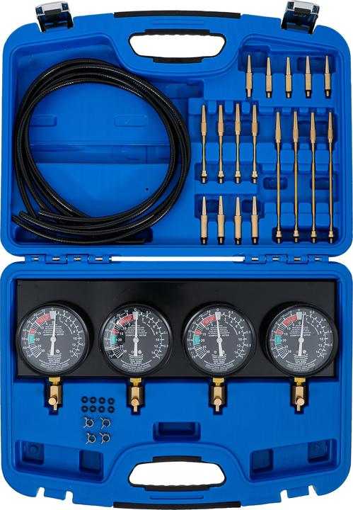 Actual product image BGS Synchron-Vergaser-Testgerät mit 4 Synchronuhren 29-tlg.
