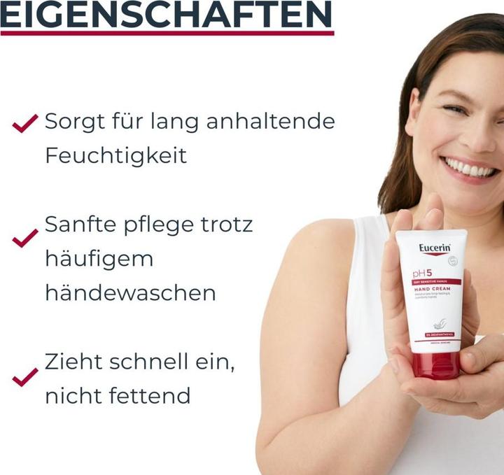 Produktbild Eucerin pH5 Handcreme 2x75ml (150 ml)