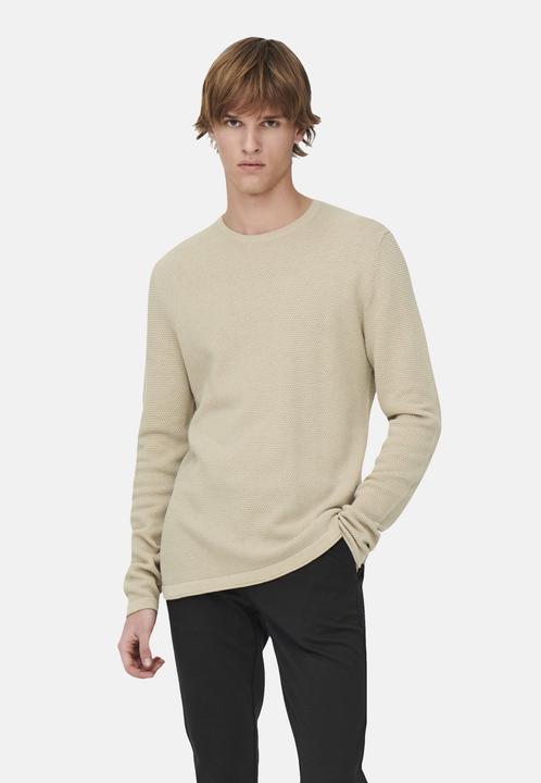 Produktbild Only & Sons Struktur Strickpullover (L)