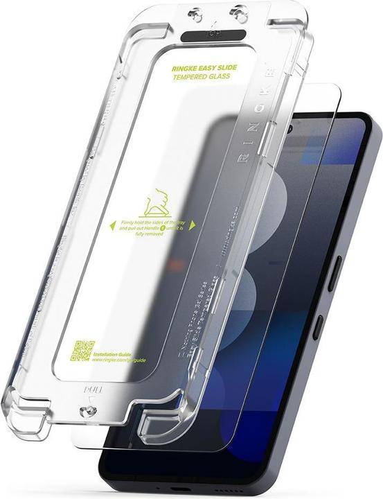 Ringke - Easy Slide Tempered Glass (2 pack) - Nothing Phone (3a) / (3a) Pro - Clear (2 Piece, Nothing Phone (3a), Nothing Phone (3a) Pro)