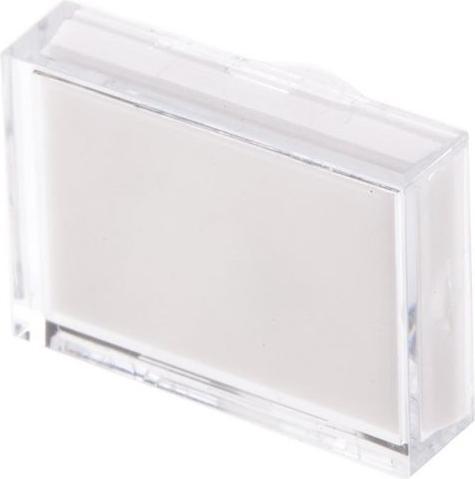 Actual product image RS PRO Lens for series ADA16 White Rectangular