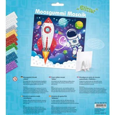 Thumbnail - Ursus Moosgummi-Set Glitter Astronaut, Mehrfarbig