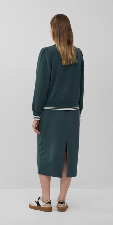 Produktbild s.Oliver Sweatshirt Scuba-Sweatshirt mit Puffärmeln (46)