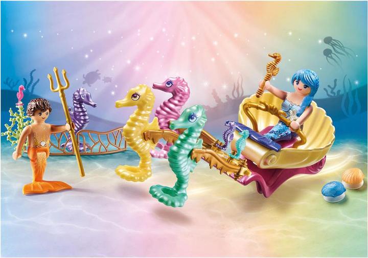 Immagine prodotto Playmobil 71500 Carrozza sirena cavalluccio marino (71500, Playmobil Principessa Magica)