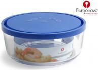 Actual product image Borgonovo igloo jar 22cm with blue lid