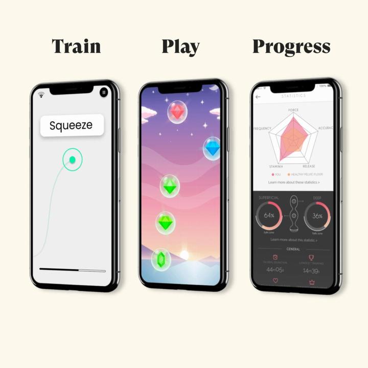 Immagine prodotto Perifit Esercitatore di Kegel con app (140 g)